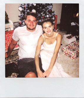 Eden and Joel at Christmas